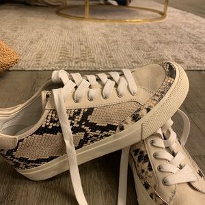 Snakeskin Sneakers